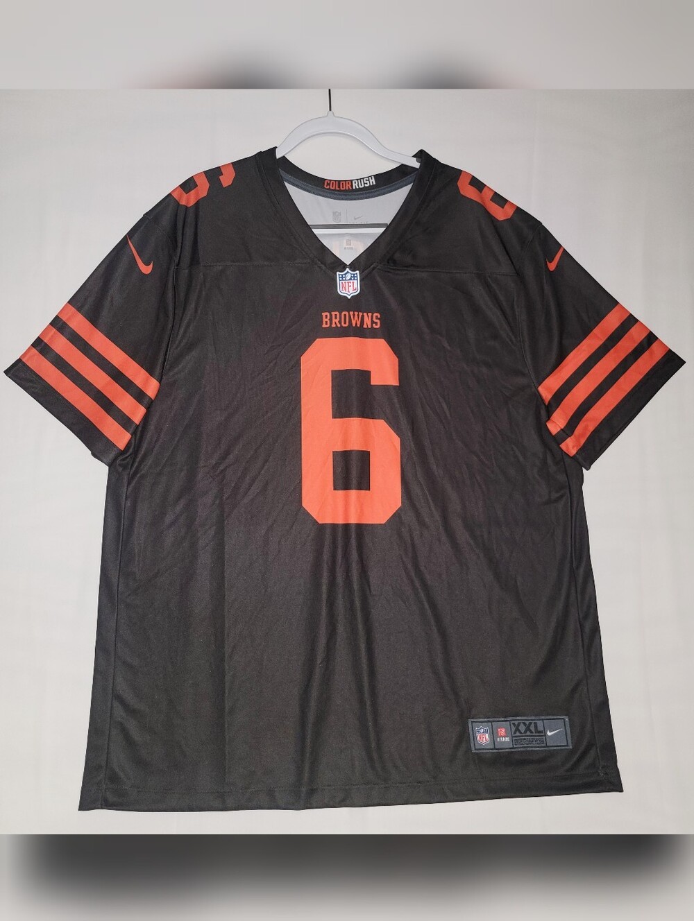 Nike NFL Cleveland Browns Baker Mayfield #6 Color Rush Jersey XXL
